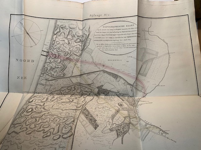 CONRAD, F.M., BLANKEN, A. KROS, S., Rapport wegens het onderzoek omtrent eene uitwatering te Catwyk aan Zee, gedaan in 1802 op last van Dykrichter en Hoogheemraaden van Rhynland