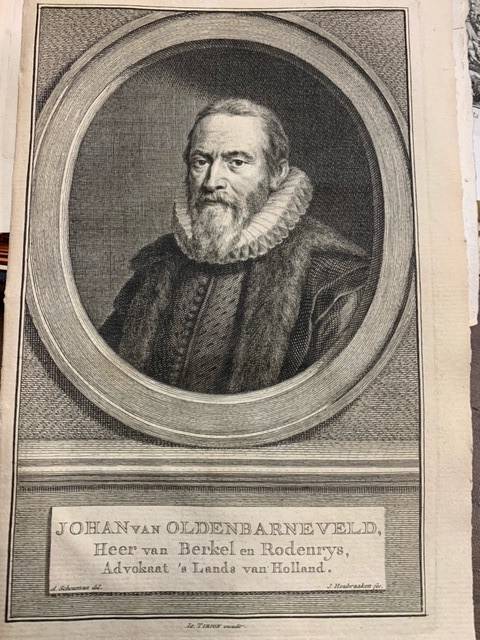 HOUBRAKEN, J., Johan van Oldenbarneveld, Heer van Berkel en Roderys, advokaat 's Lands van Holland.