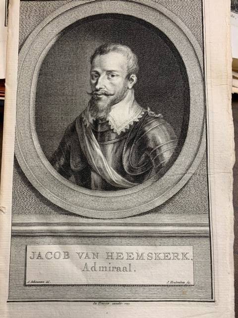 HOUBRAKEN, J., Jacob van Heemskerk. Admiraal.