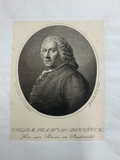 Willem Graaf van Bentinck Heer van Rhoon en Pendrecht.