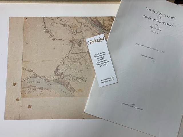  - Topographische kaart van de Veluwe en Veluwe-zoom door M.J. de Man. (1802-1812). Inleiding door K. Zandvliet. 