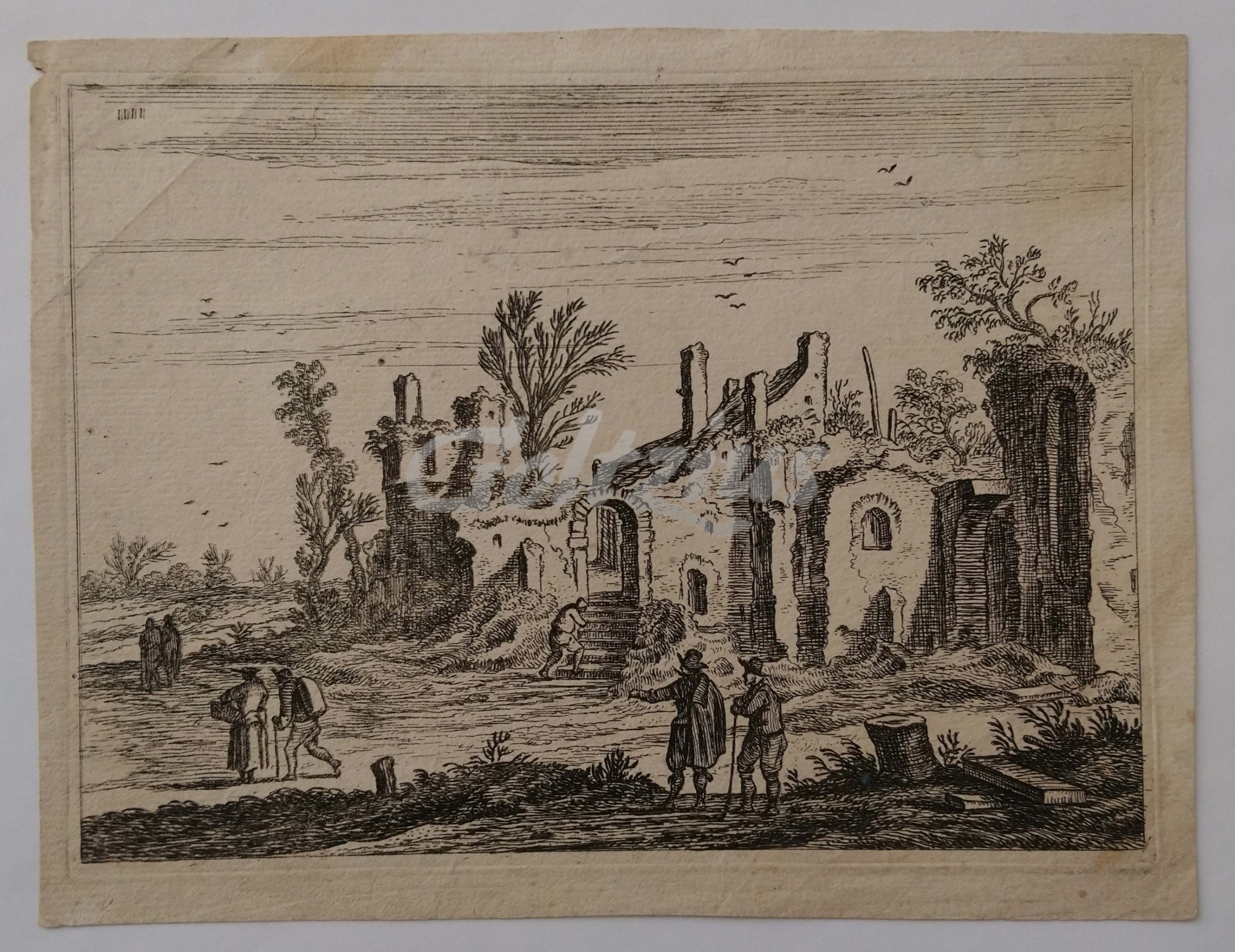 GRONSVELD, JOHANNES, Landscape with ruin