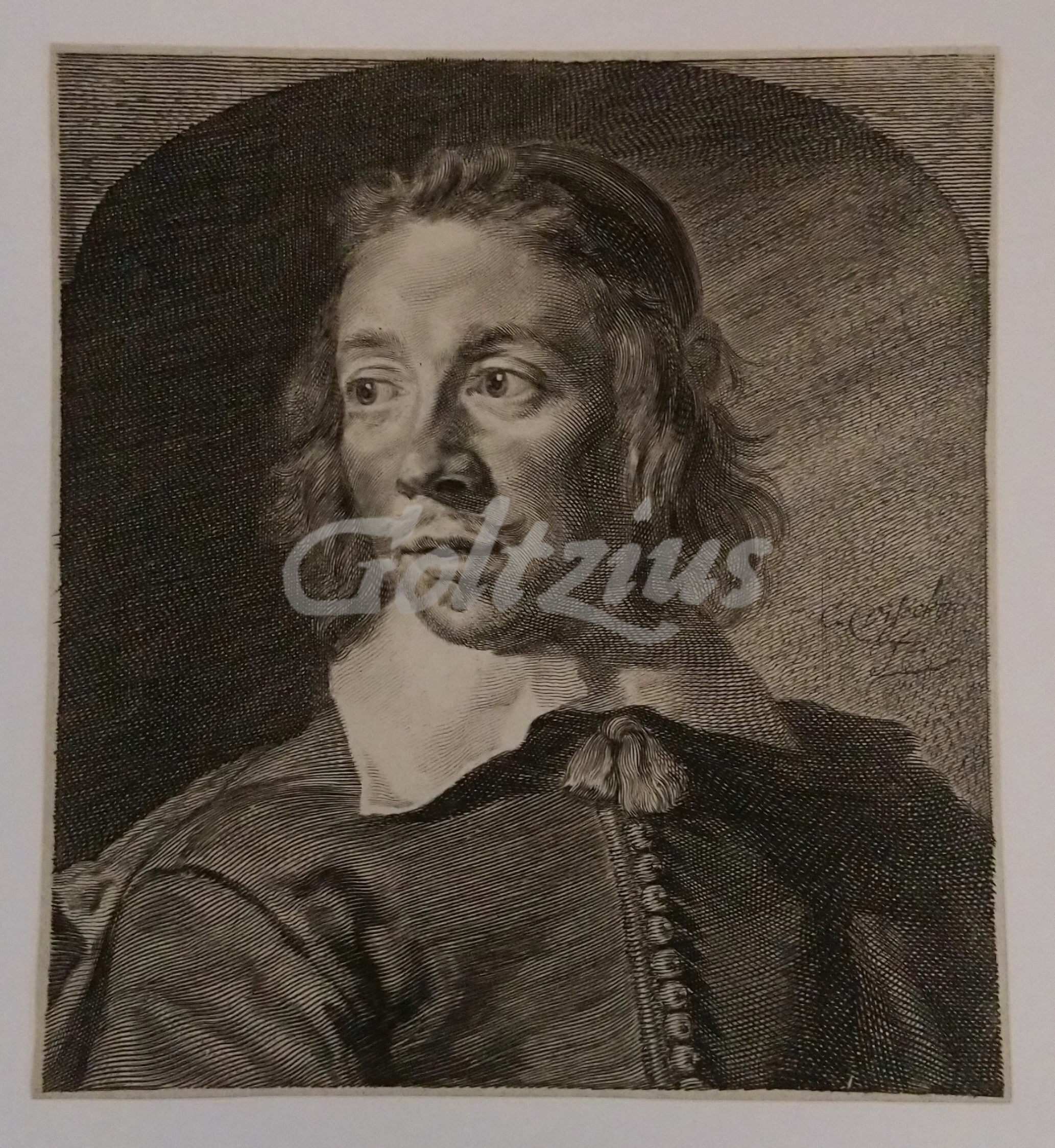 VISSCHER, CORNELIS III, Portrait of Jan de Paep