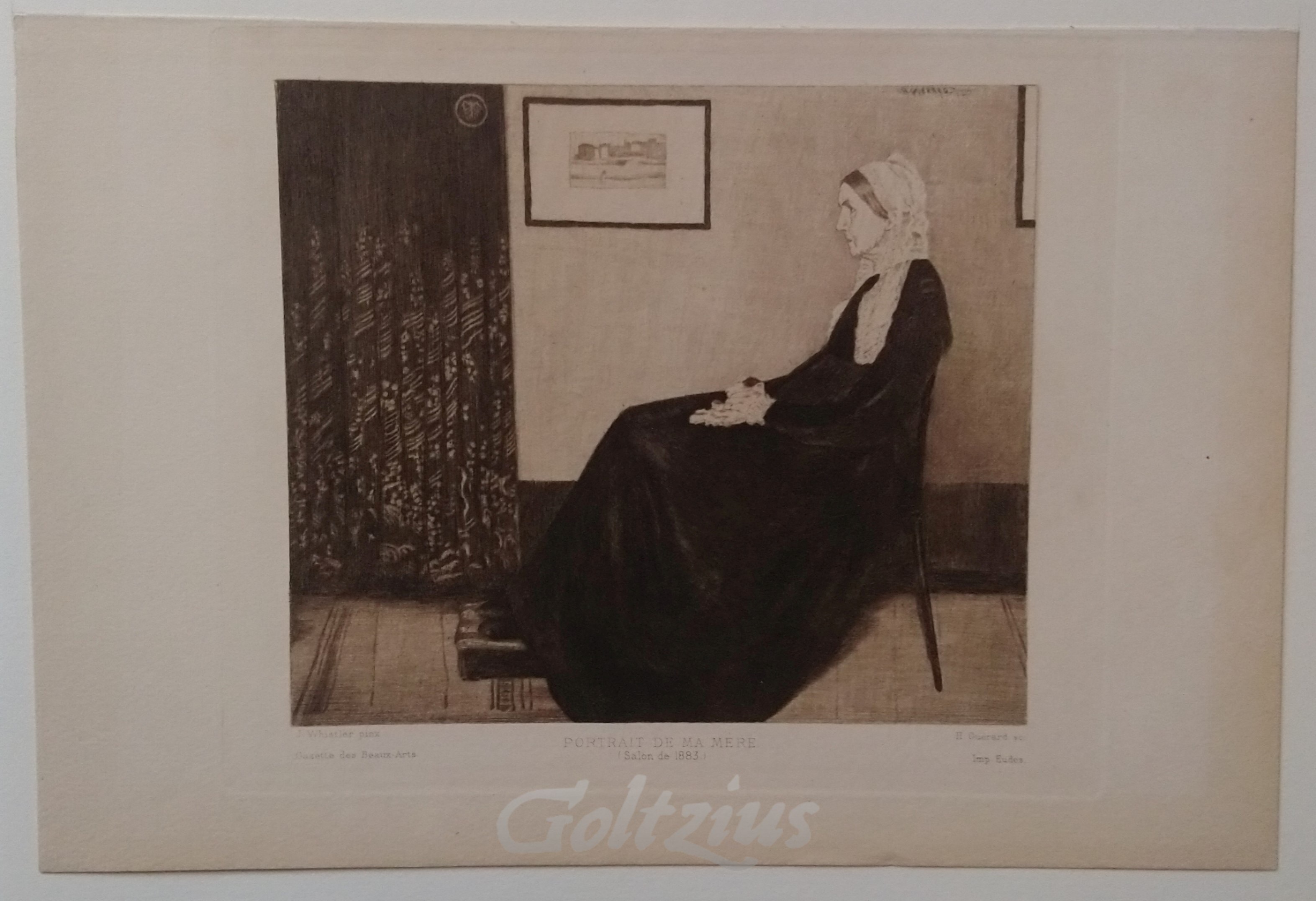 GUÉRARD, HENRI-CHARLES, The Mother of Whistler