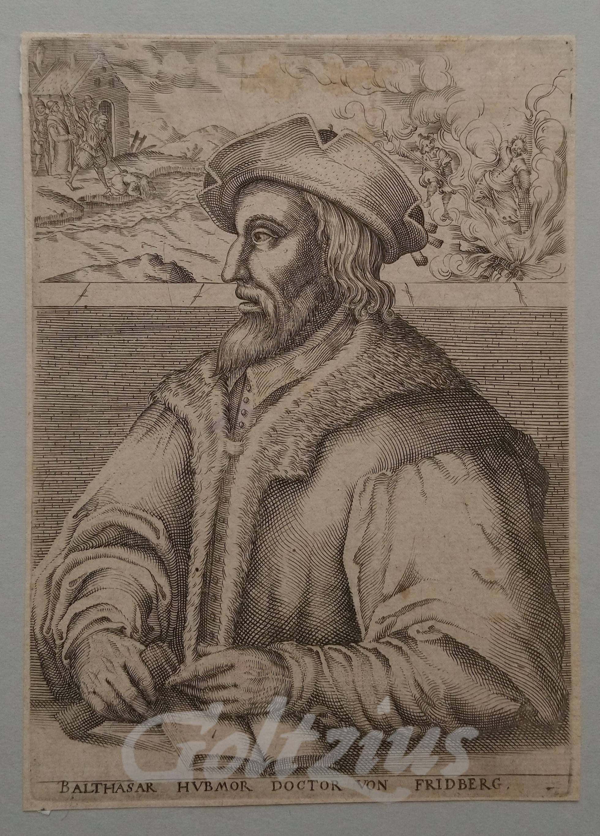 SICHEM, CHRISTOFFEL VAN I (1546-1624), Balthasar Hubmor Doctor von Fridberg