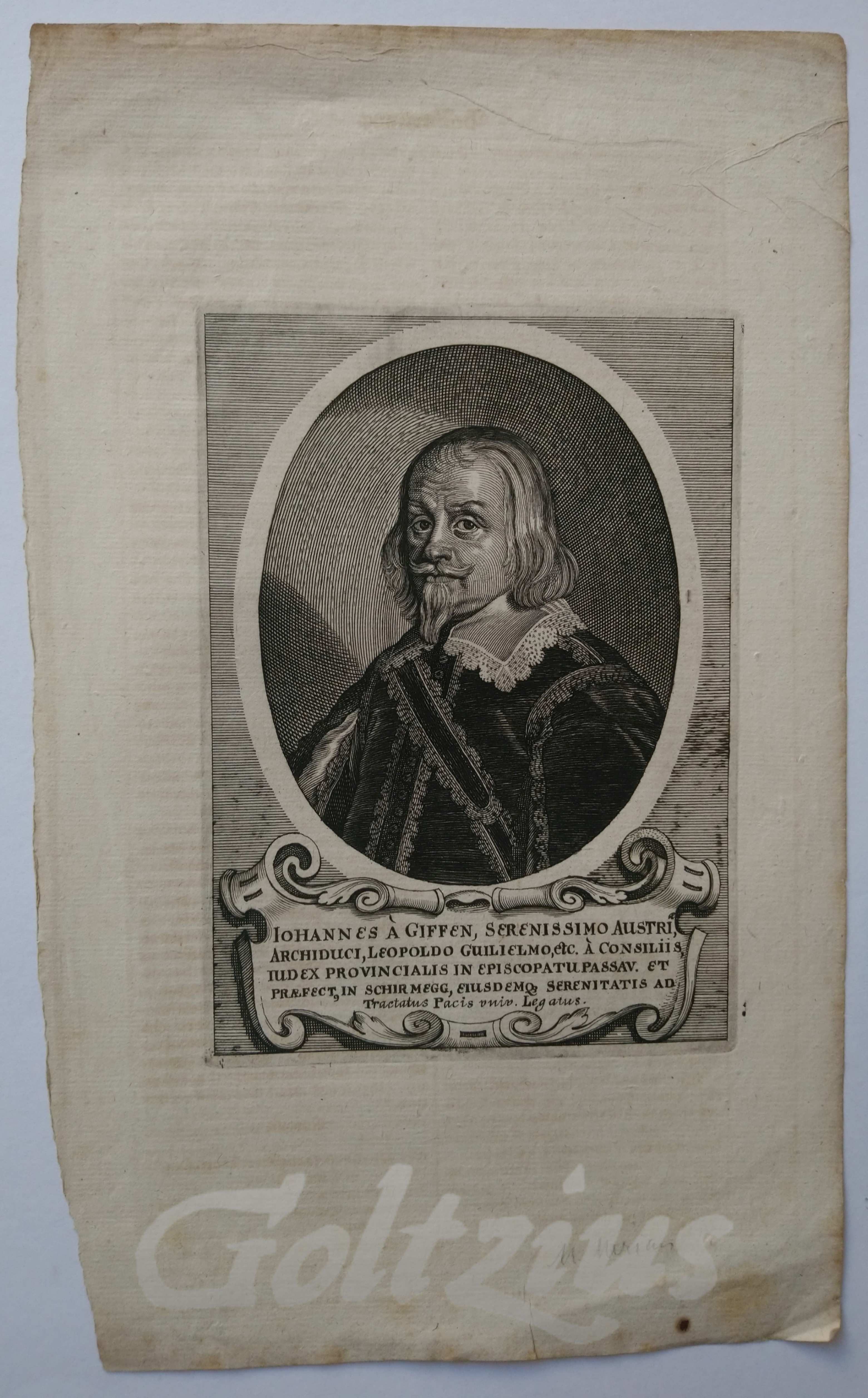 MERIAN, MATTHäUS (THE ELDER) (1593-1650), Johannes à Giffen