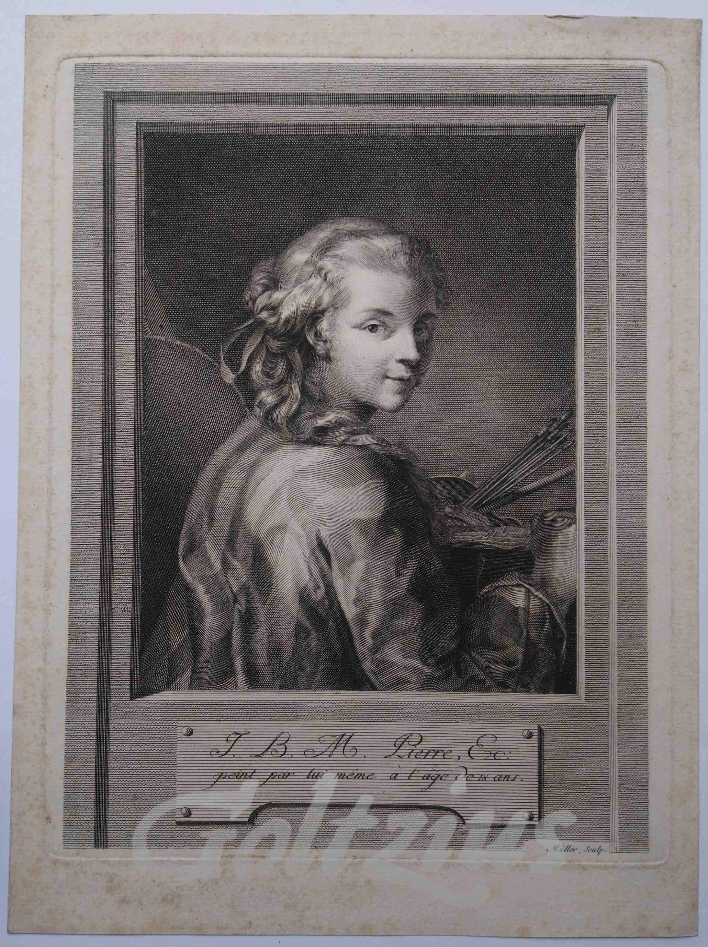 MÜLLER, JOHANN GOTTHARD VON, J.B.M. Pierre