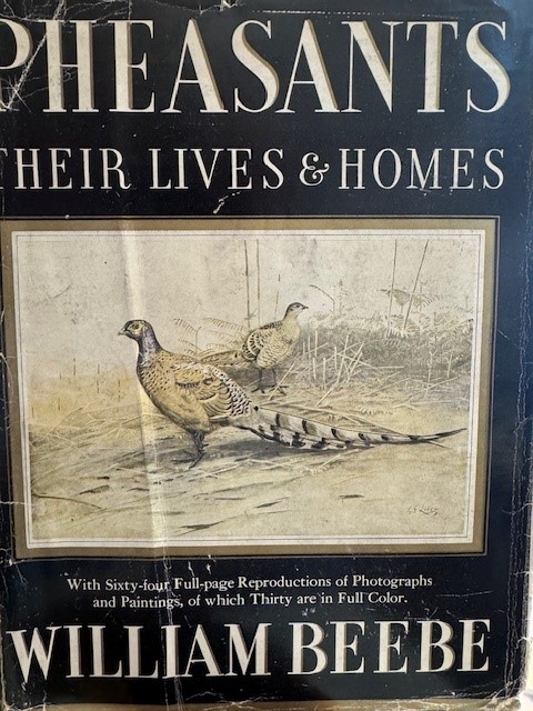 BEEBE, W., Pheasants. Their Lives and Homes.With sixty-four full page Reproductions of Photographs and Paintings of which Thirty are in Full Color.