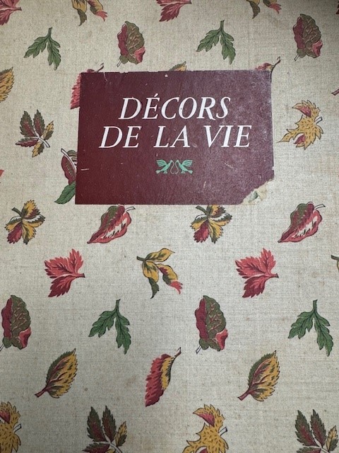 Decors de la vie. Congres International des textiles artificiels et synthetiques Paris 1954