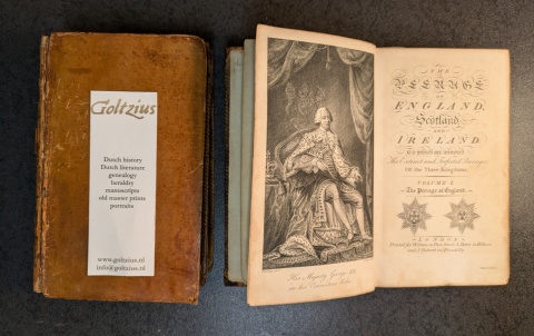 PEERAGE The peerage of England, Scotland and Ireland; or the ancient and present state of the nobility. Containing a genealogical account of the respective peers (...)