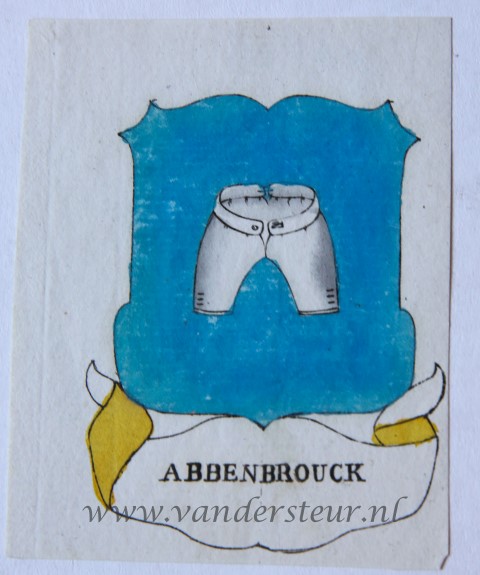 Wapenkaart/Coat of Arms: Abbenbrouck (Van)
