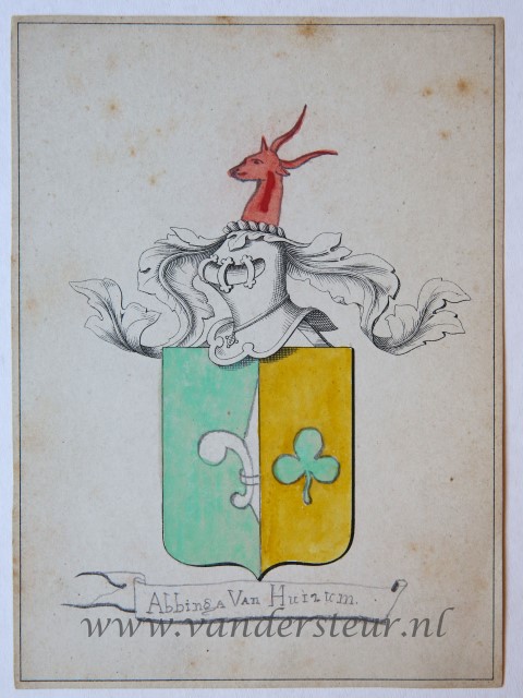 Wapenkaart/Coat of Arms: Abbinga