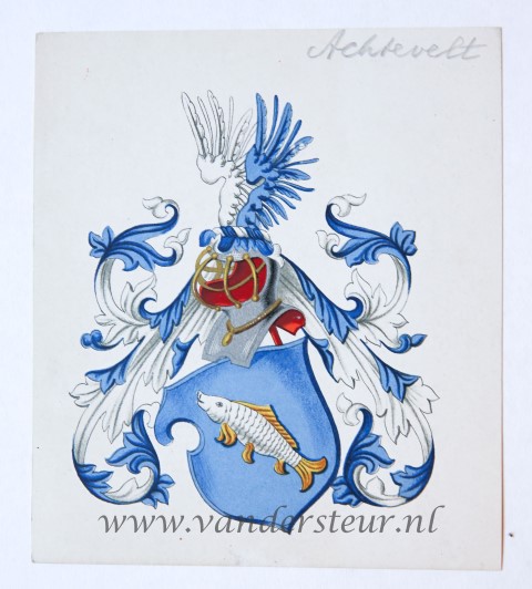 Wapenkaart/Coat of Arms: Achtevelt
