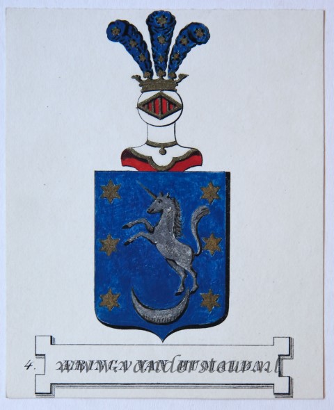 Wapenkaart/Coat of Arms: Aebinga van Humalda