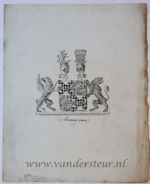 Wapenkaart/Coat of Arms: Aerssen Beijeren (Van)