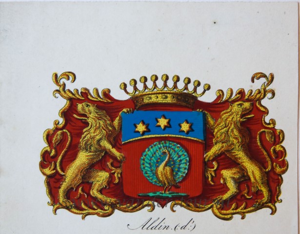 Wapenkaart/Coat of Arms: Aldin (d')
