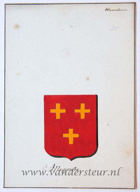 Wapenkaart/Coat of Arms: Allegambe