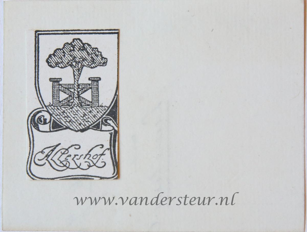 Wapenkaart/Coat of Arms: Allershof