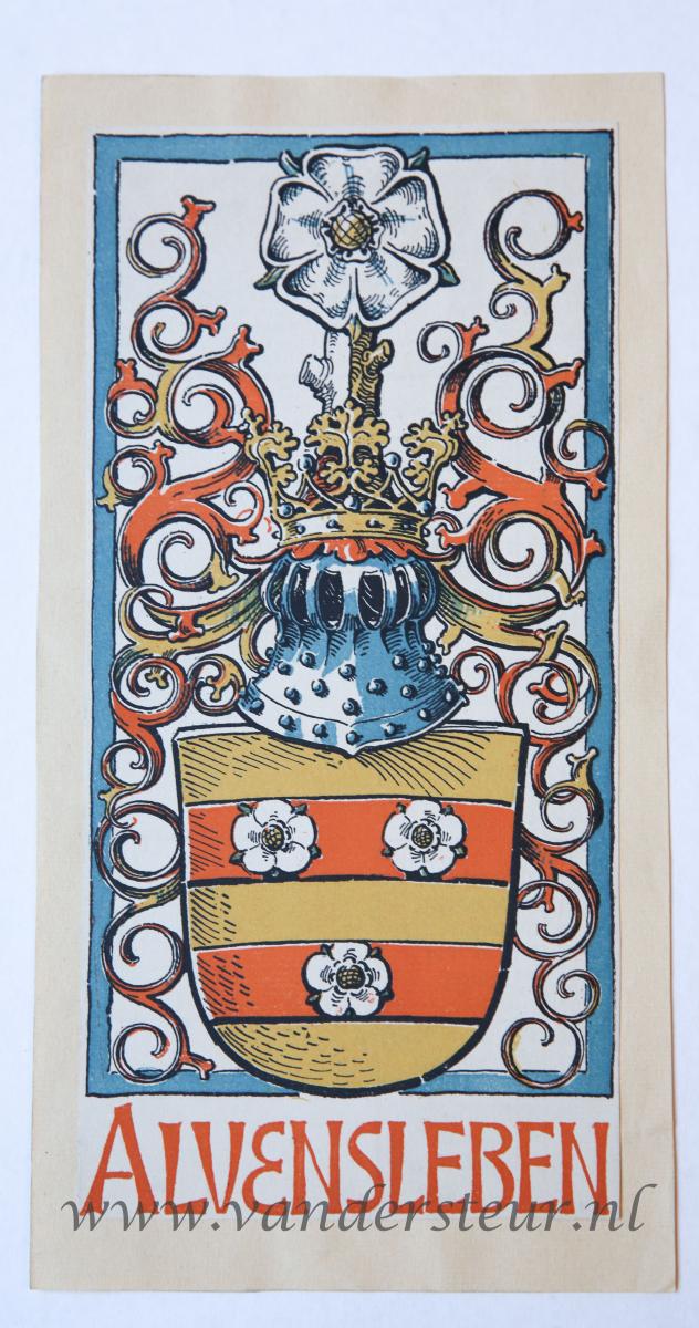 Wapenkaart/Coat of Arms: Alvensleben