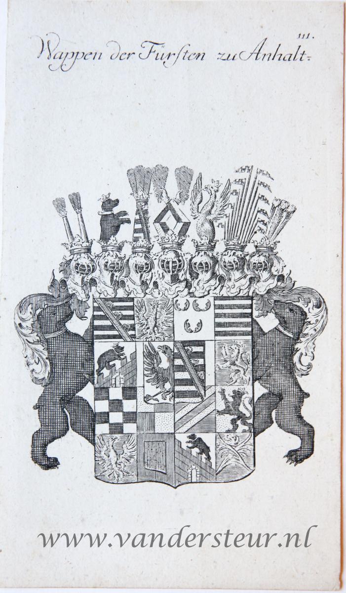 Wapenkaart/Coat of Arms: Anhalt
