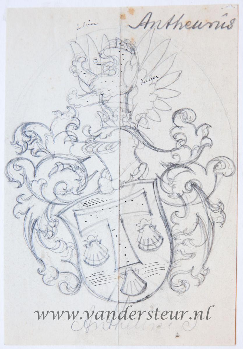 Wapenkaart/Coat of Arms: Antheunis