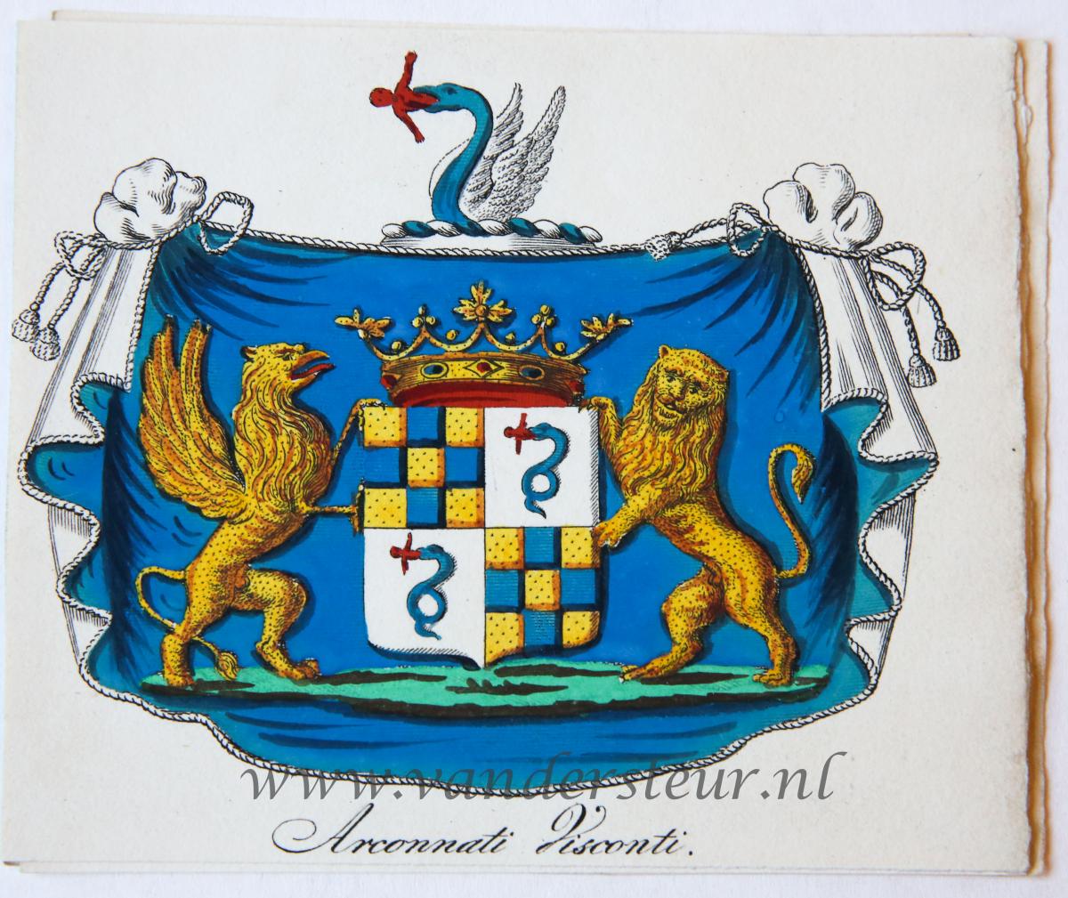 Wapenkaart/Coat of Arms: Arconnati Visconti
