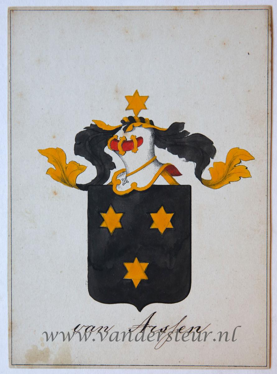 Wapenkaart/Coat of Arms: Arssen (Van)
