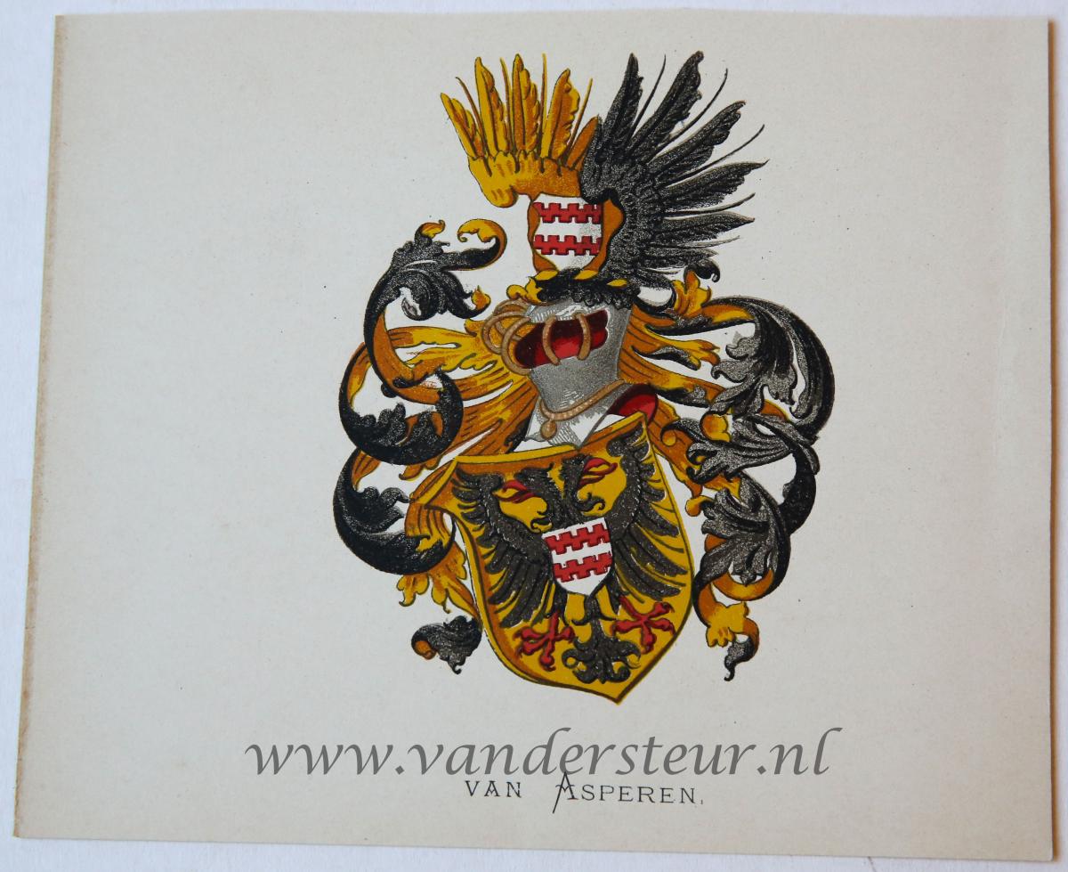Wapenkaart/Coat of Arms: Asperen (Van)