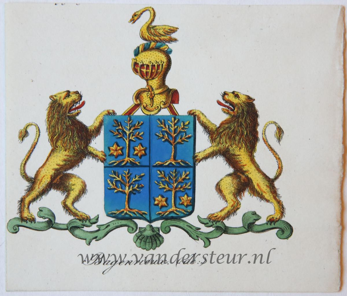 Wapenkaart/Coat of Arms: Bagenrieux (De)